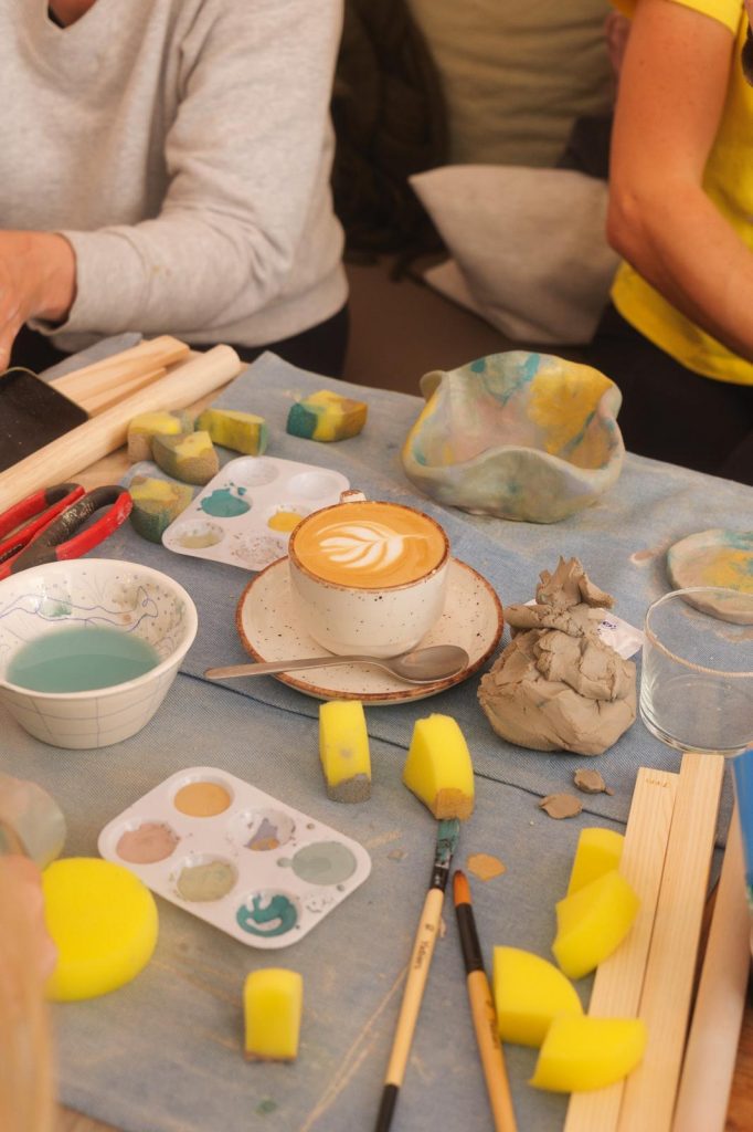 Coffee and Caly Kefi Café x Mildore Ceramics